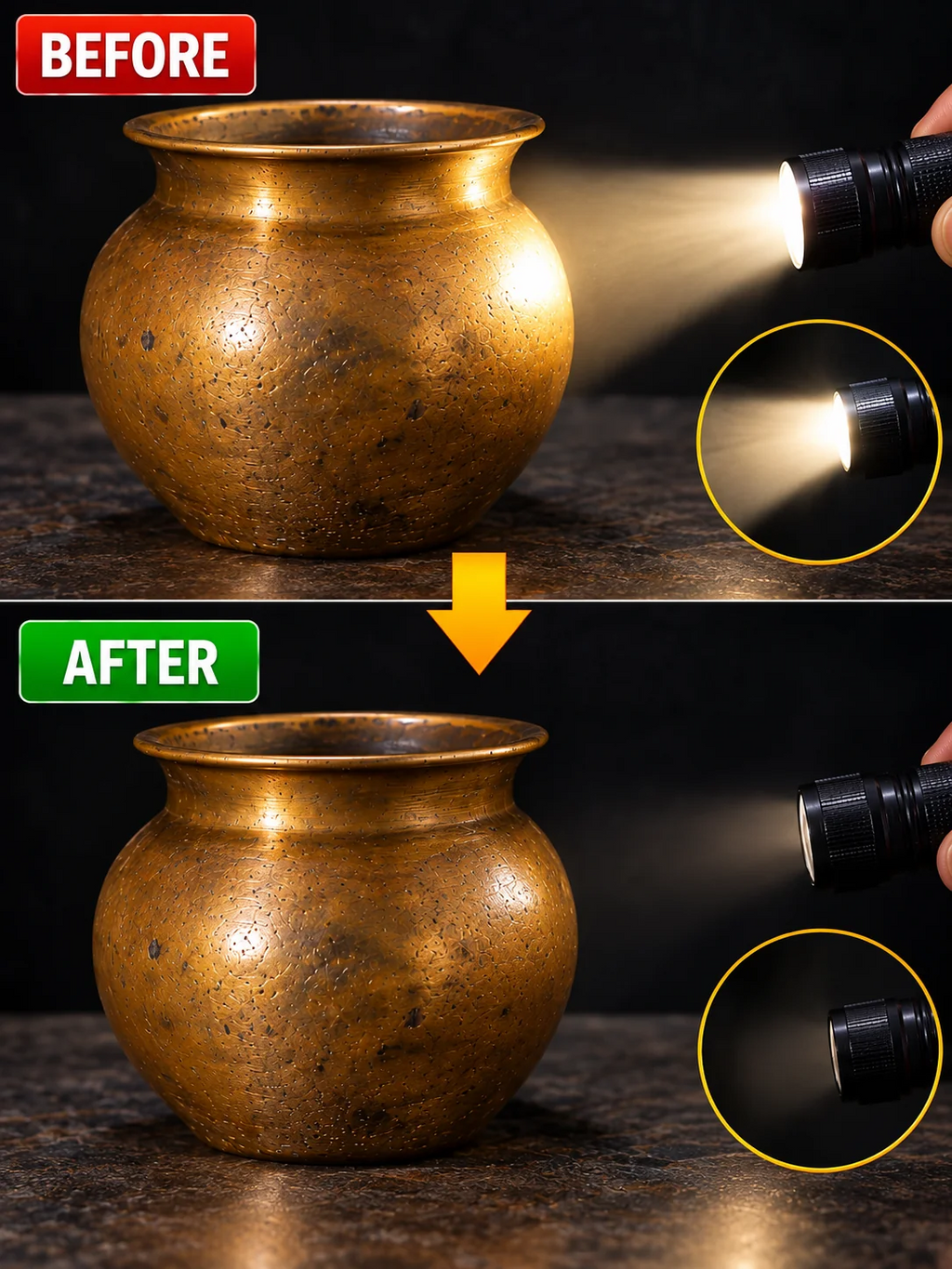 Torch Light Cutting Demonstration Setup