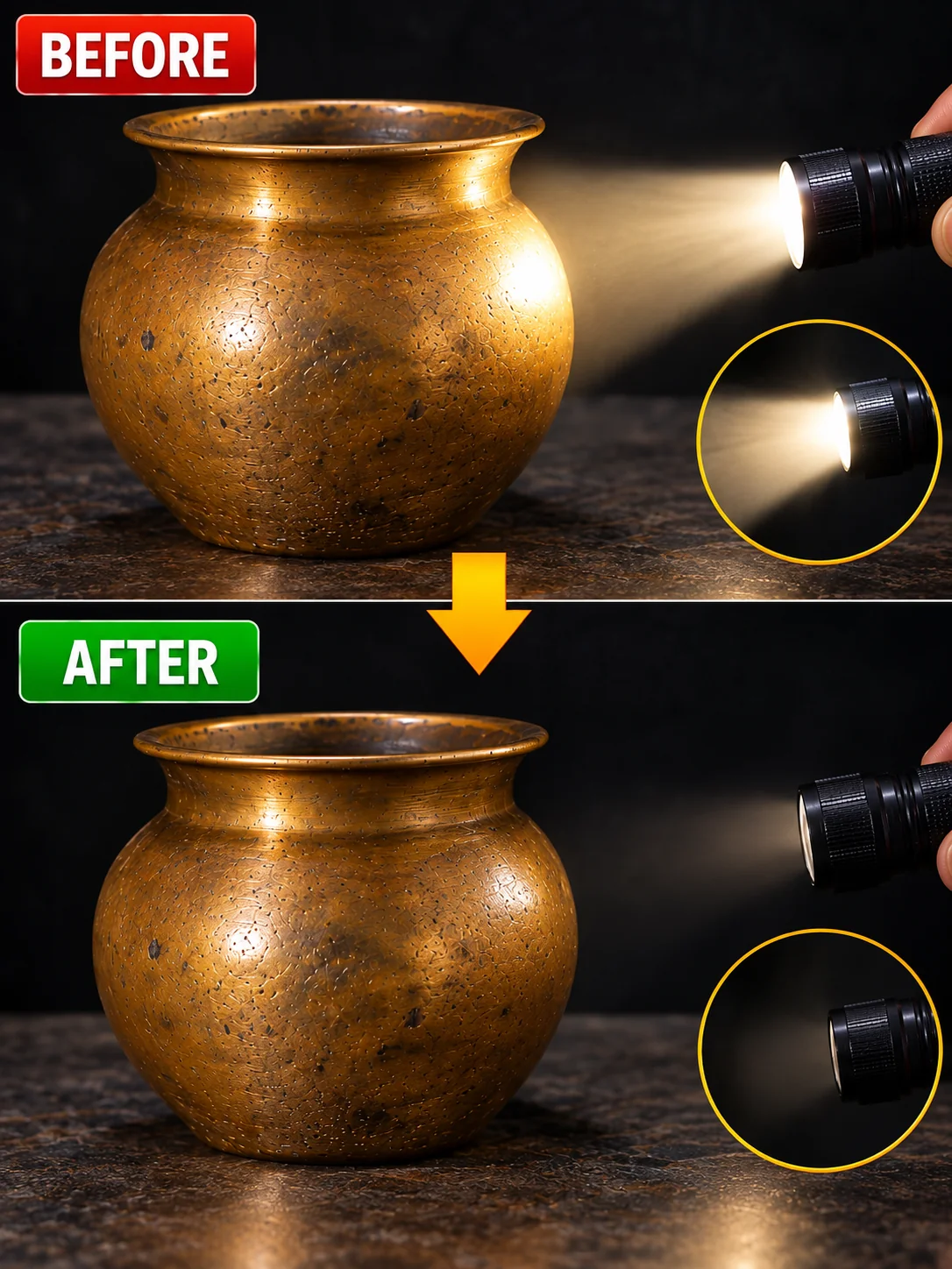 Torch Light Cutting Demonstration Setup